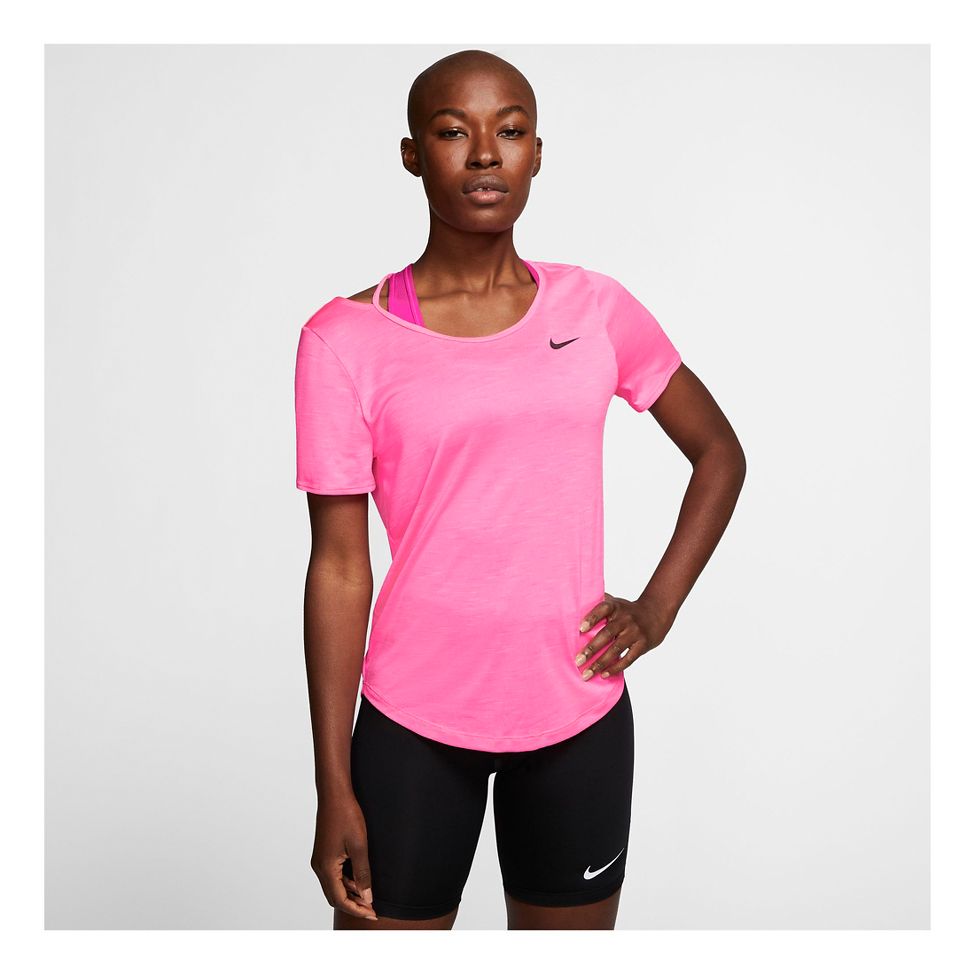Womens Nike Runway Short Sleeve Technical Tops at Road Runner Sports