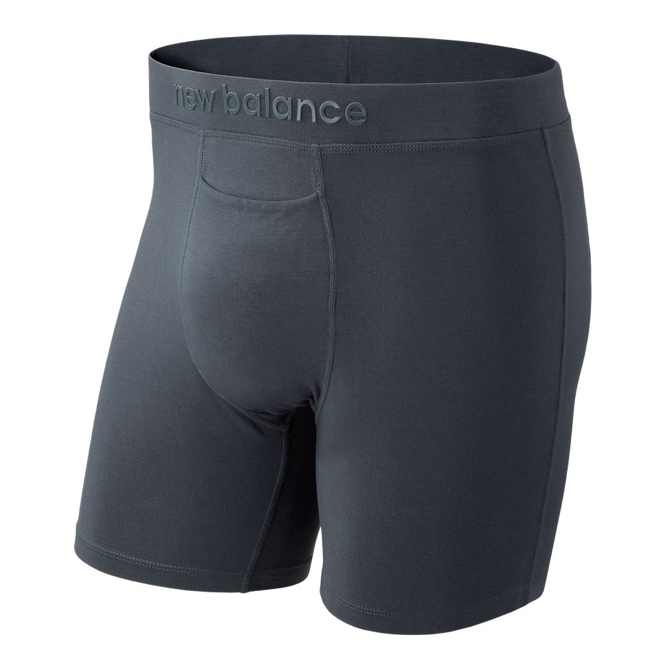 Mens New Balance Specialty Modal Blend 6-inch Boxer Brief Underwear ...
