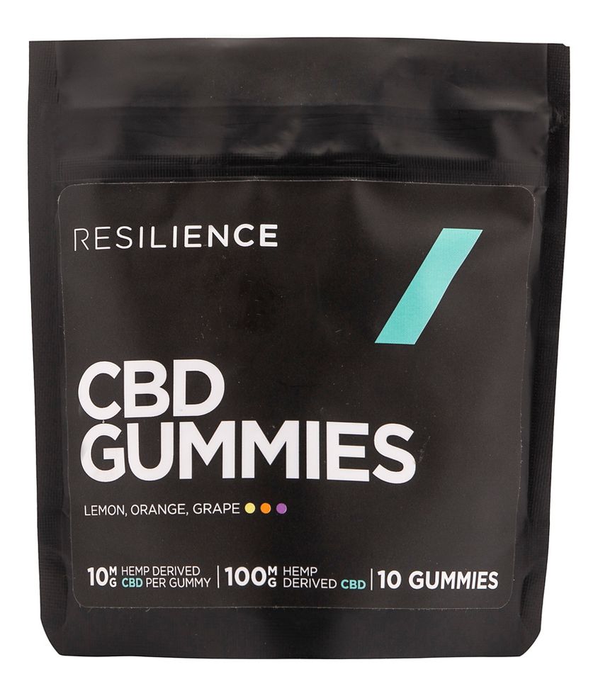 Image of Resilience CBD Gummies 100 mg CBD 10 Pack