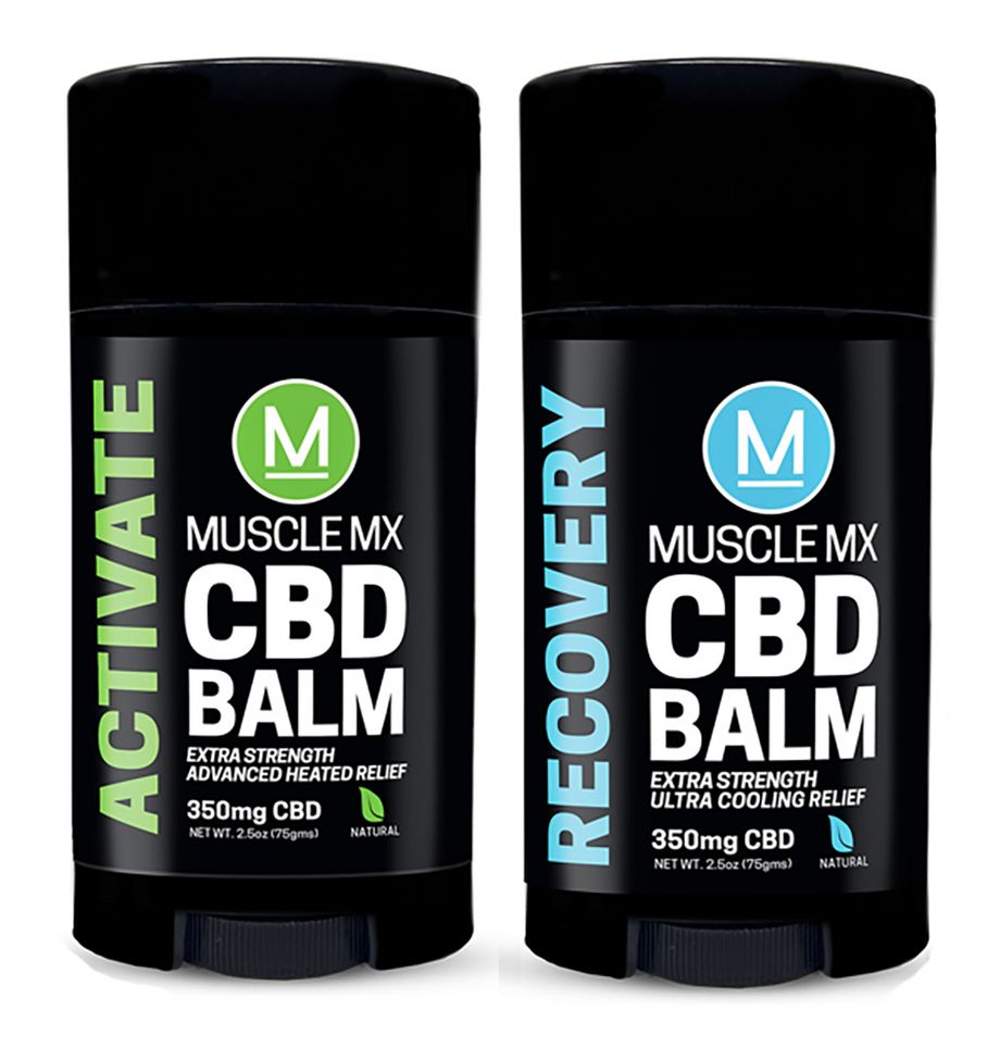 Image of MuscleMx CBD Heating and Cooling Balm Stick Bundle