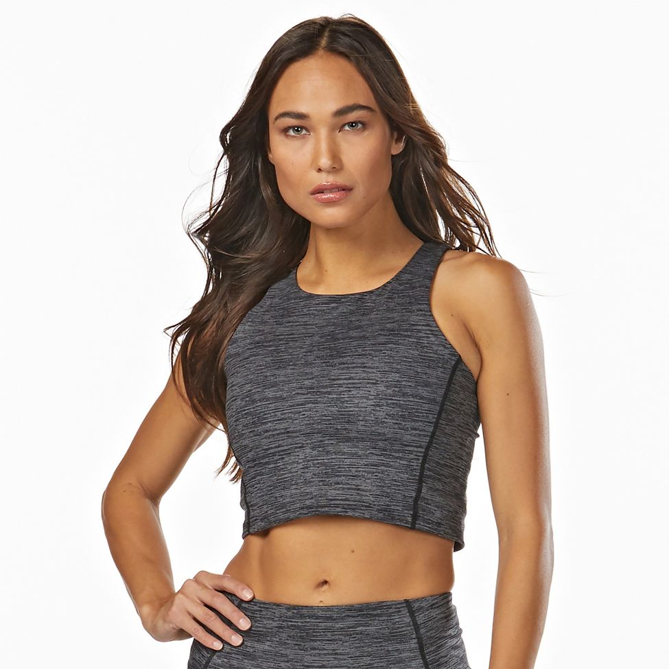 Womens Korsa Performer Crop Top Sports Bra at Road Runner Sports