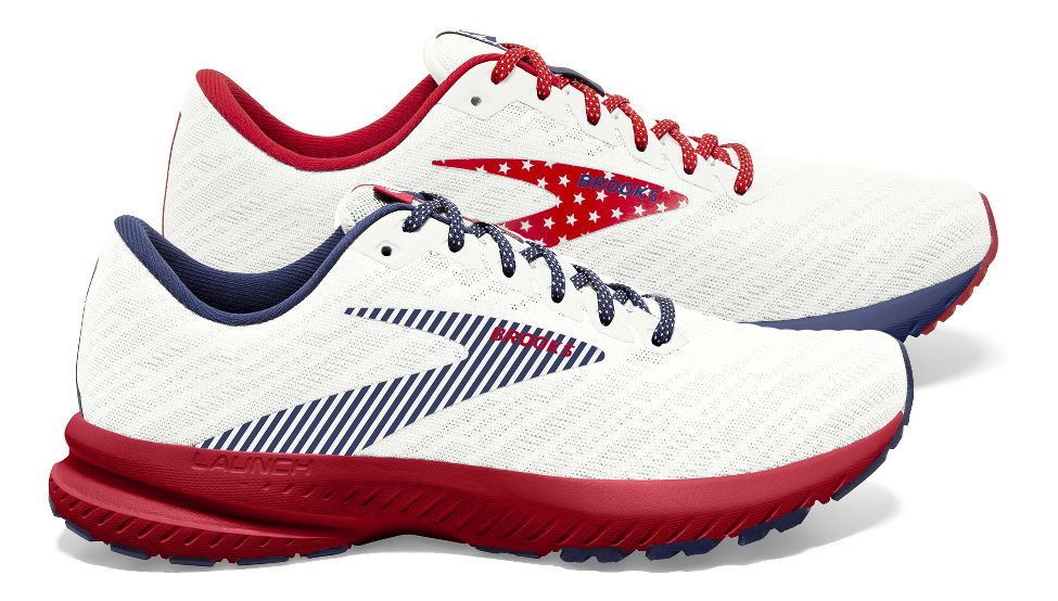 Mens Brooks Run USA Launch 7 Running Shoe at Road Runner Sports