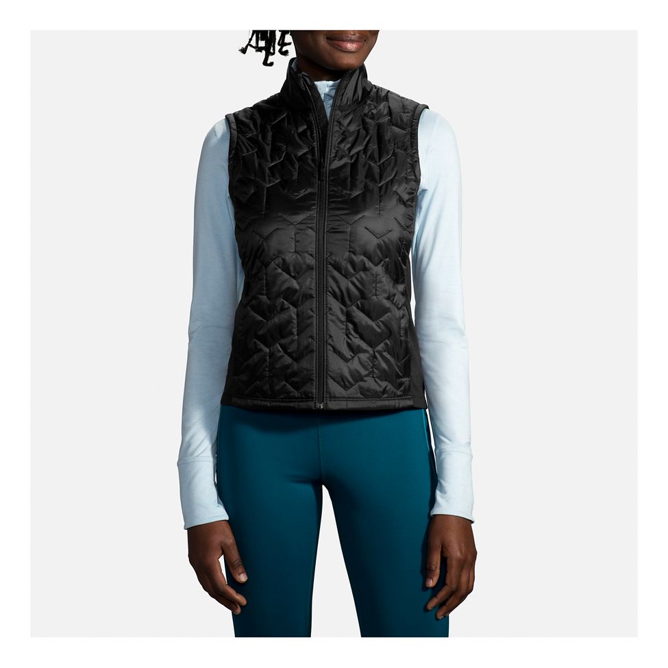 Womens Brooks Shield Hybrid Vests at Road Runner Sports