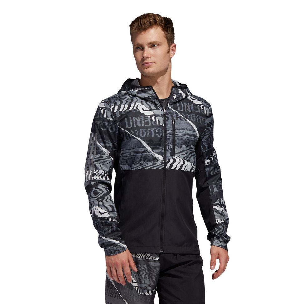 Image of Adidas Own The Run Jacket Graphic