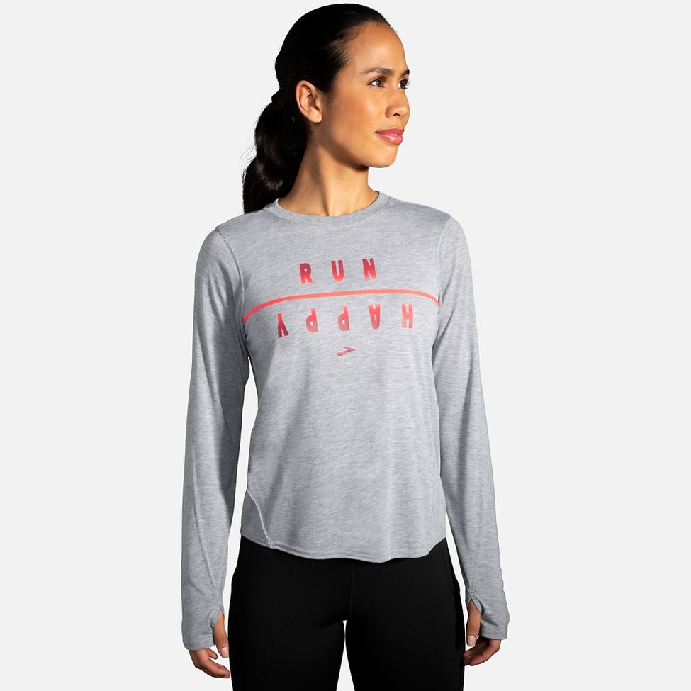 Image of Brooks Distance Graphic Long Sleeve
