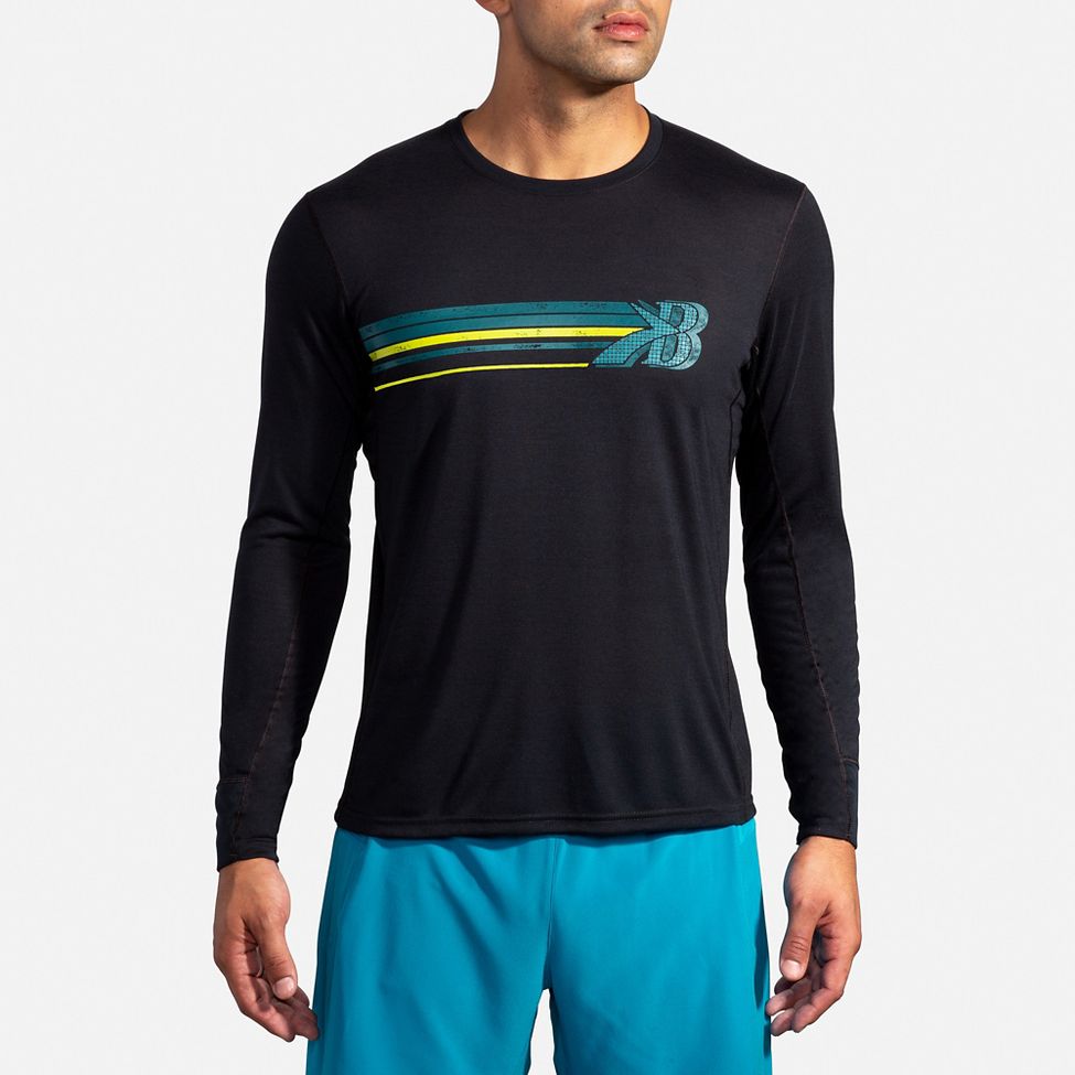 Image of Brooks Distance Graphic Long Sleeve