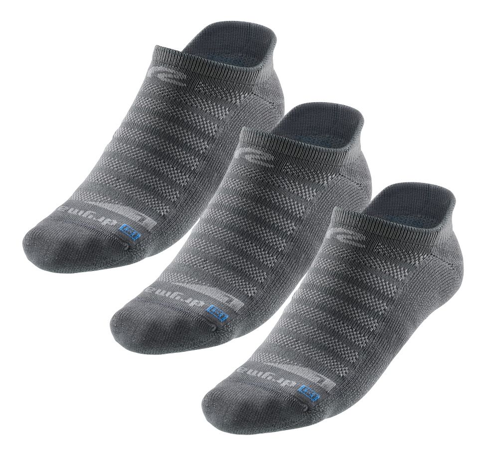 Drymax Light Cushion No Show Tab 3 pack Socks at Road Runner Sports