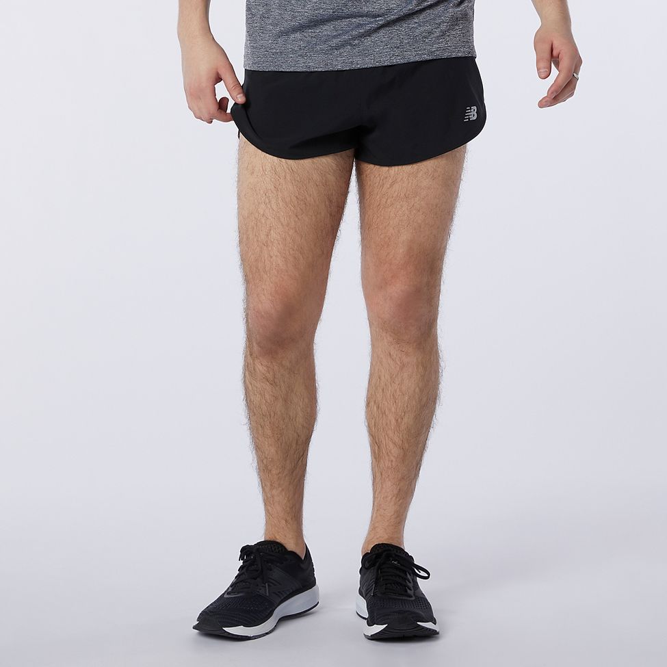 New balance impact split 3 best sale inch short