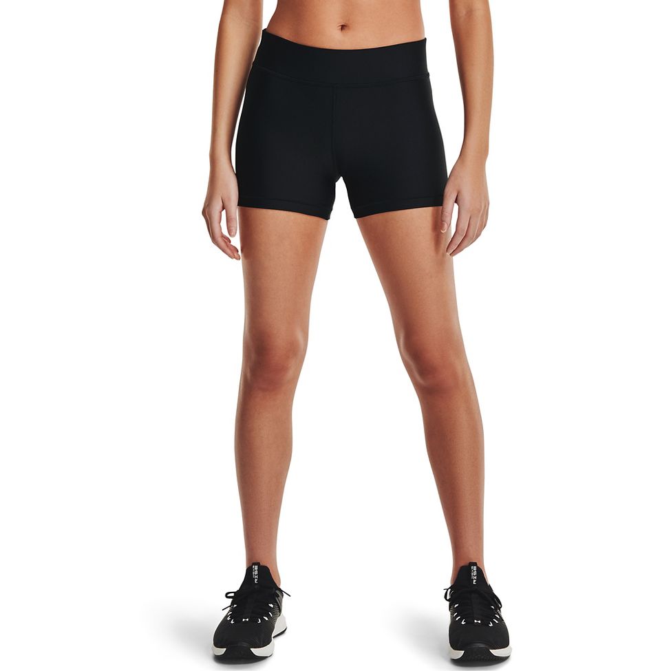 Image of Under Armour HeatGear Mid-Rise Shorty 3-Inch Shorts