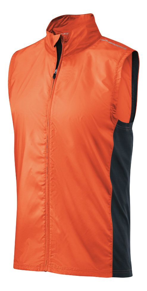 brooks vest mens orange