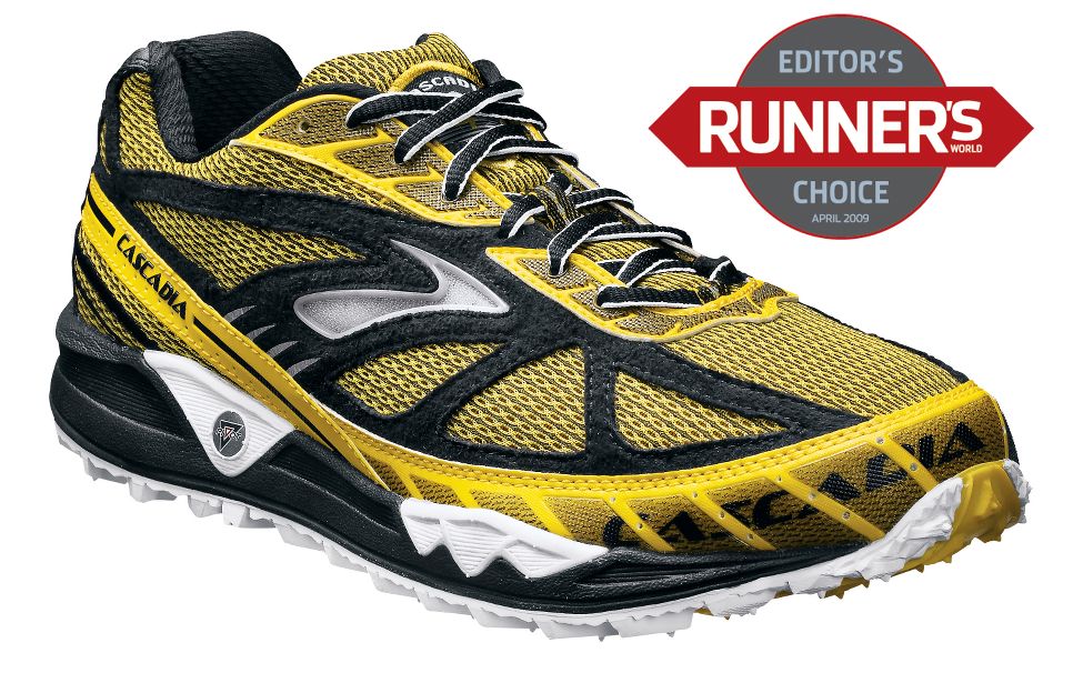 Mens Brooks Cascadia 4 Trail Running 