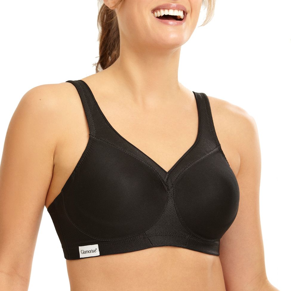 Womens Glamorise Ultimate Full Figure D/DD/F/G Sports Bras at Road