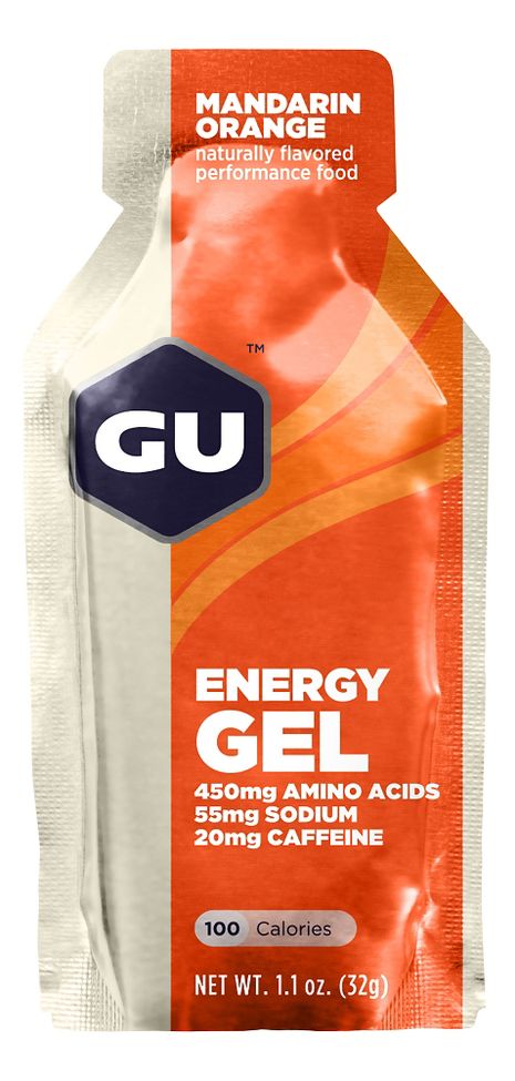 GU Energy Gel 8 pack Mandarin/Orange  