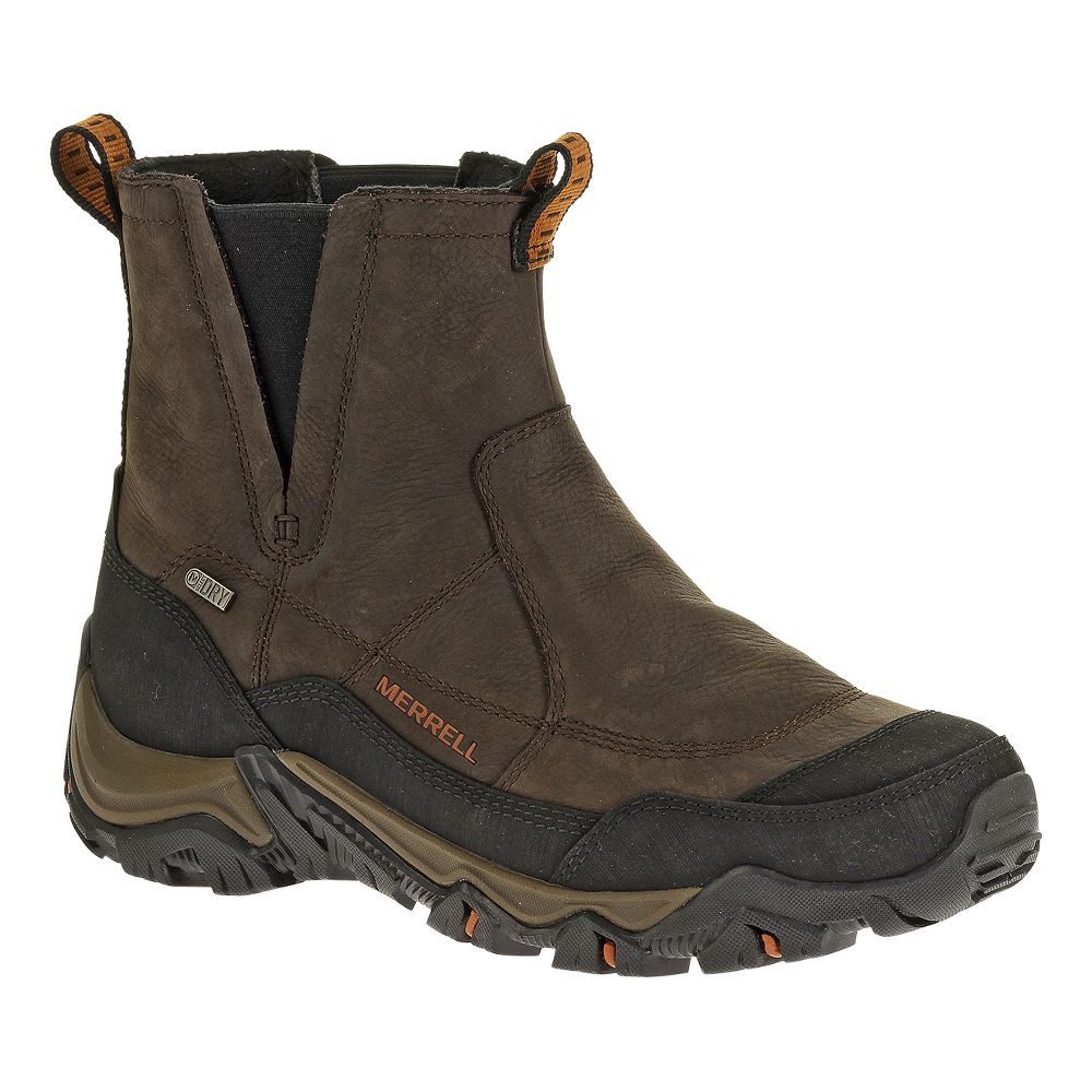 Mens Merrell Polarand Rove Pull Waterproof Hiking Shoes | eBay