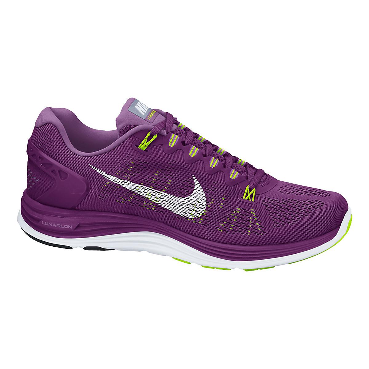 Womens Nike LunarGlide+ 5 Running Shoe at Road Runner Sports