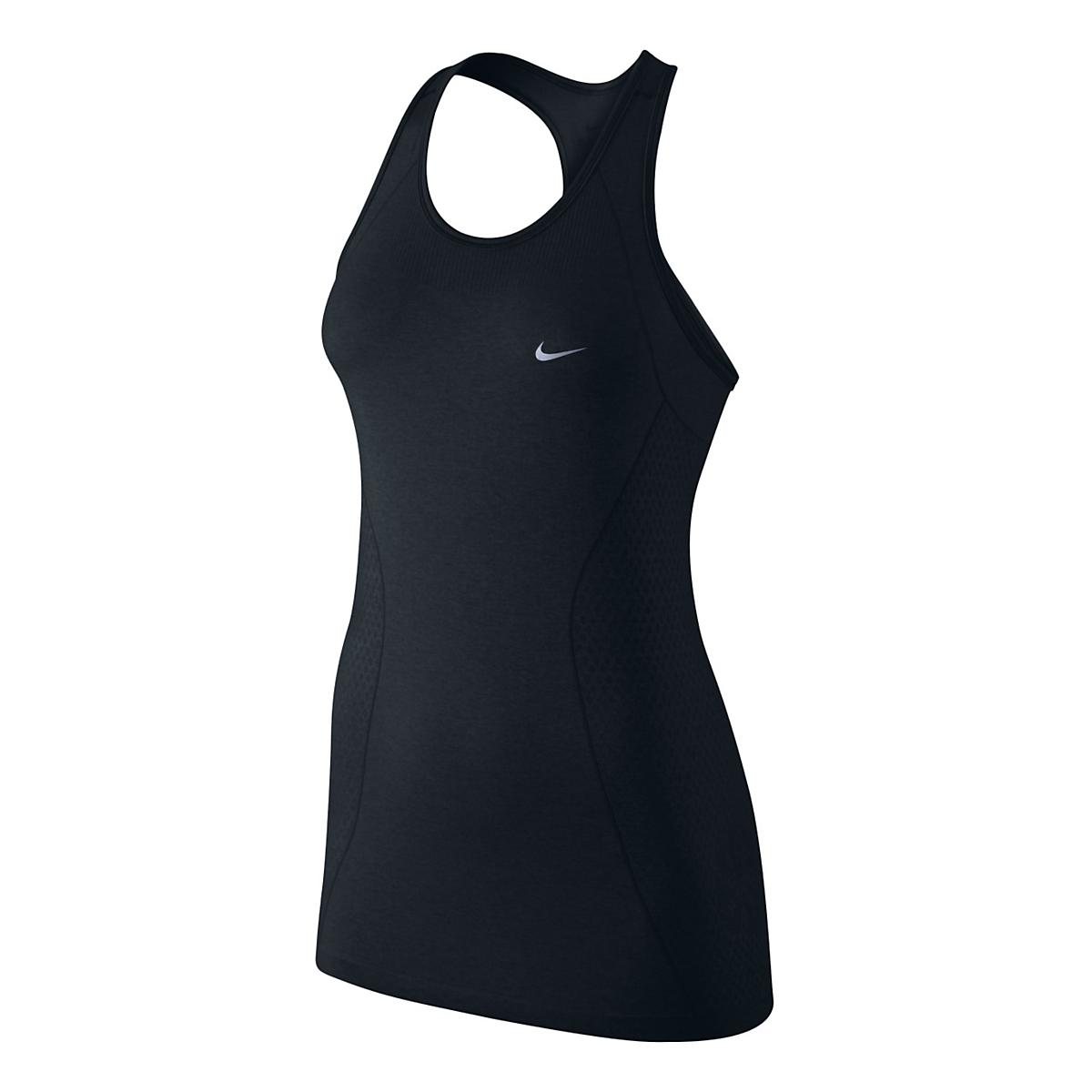 Womens Nike Dri-Fit Knit Tank Technical Tops at Road Runner Sports