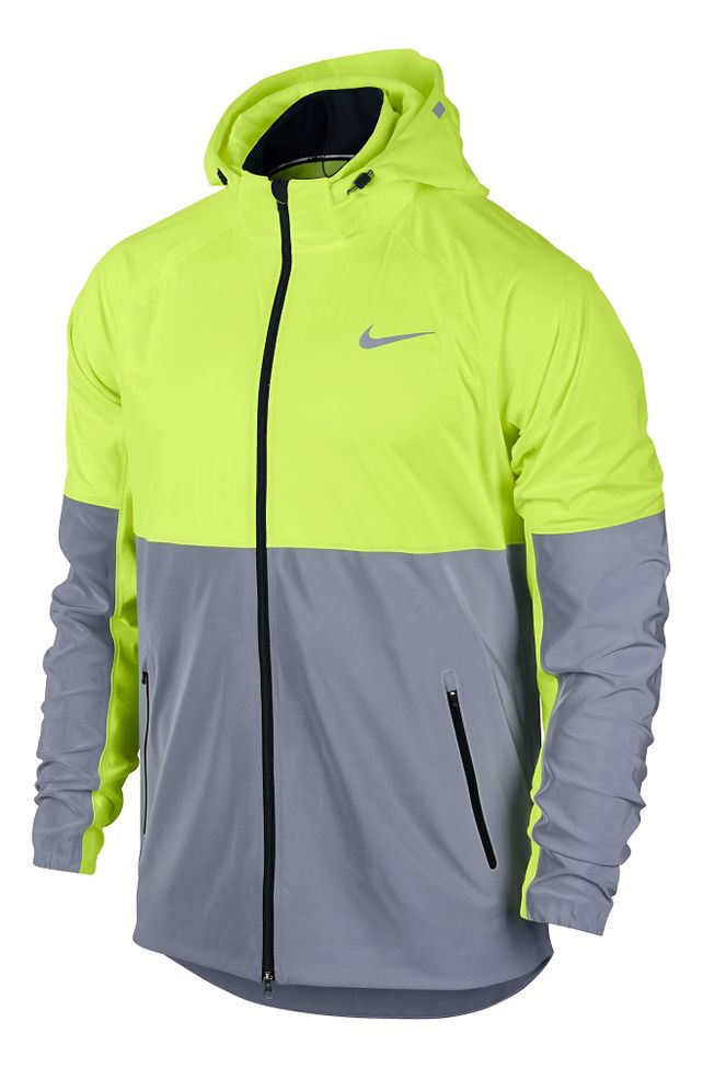 nike shield flash running jacket