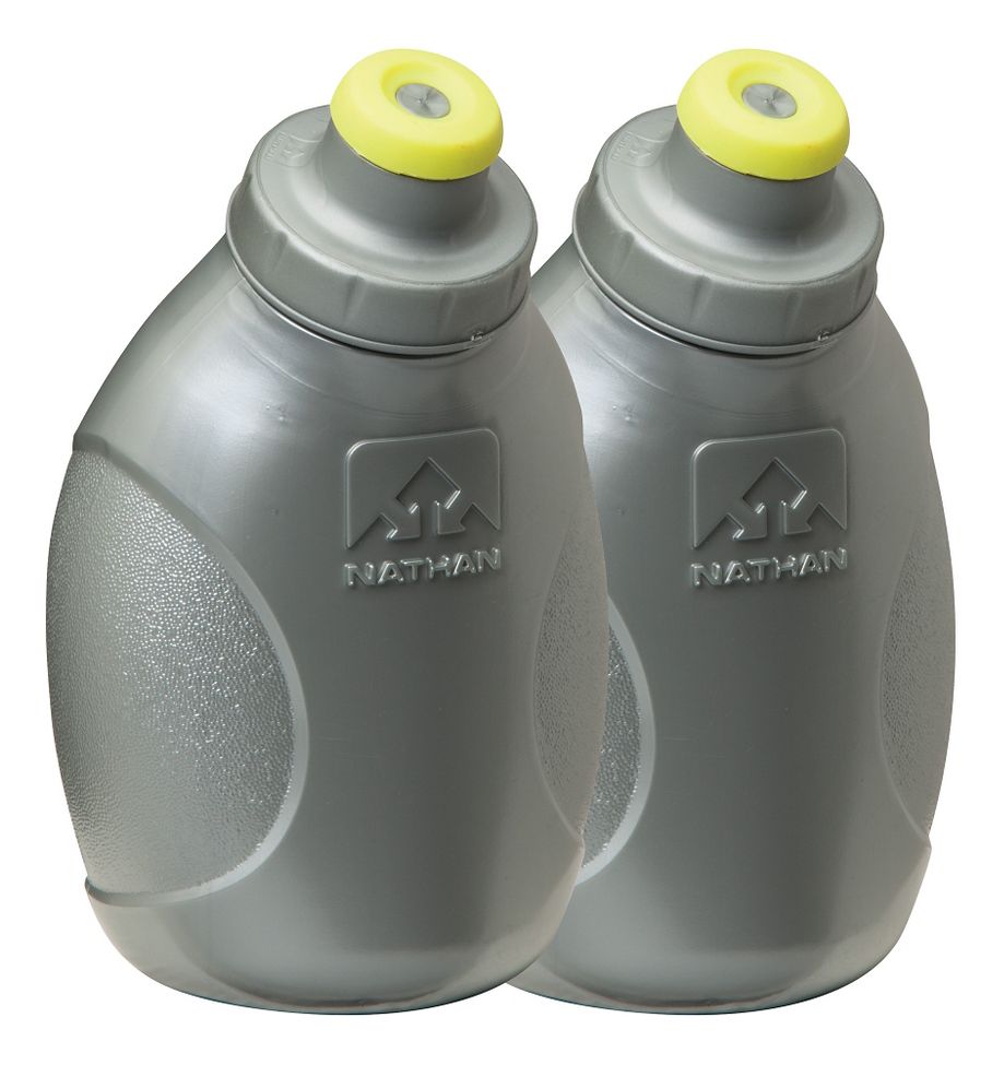 Nathan PushPull Flask 10 ounce 2 pack Hydration at Road Runner Sports
