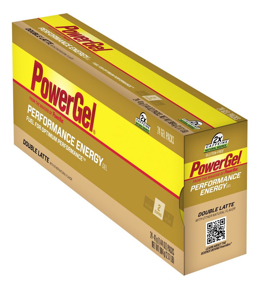 Powerfood Powerbar Power Gel 24Pk Latte  