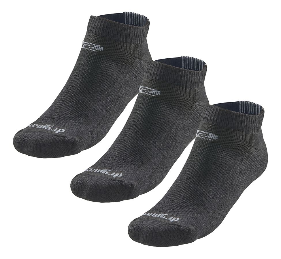 Road Runner Sports Super Breathable Medium Cushion Low Cut 3 pack Socks