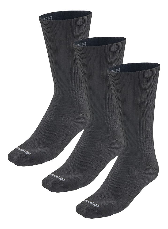 Road Runner Sports Super Breathable Medium Cushion Crew 3 pack Socks at