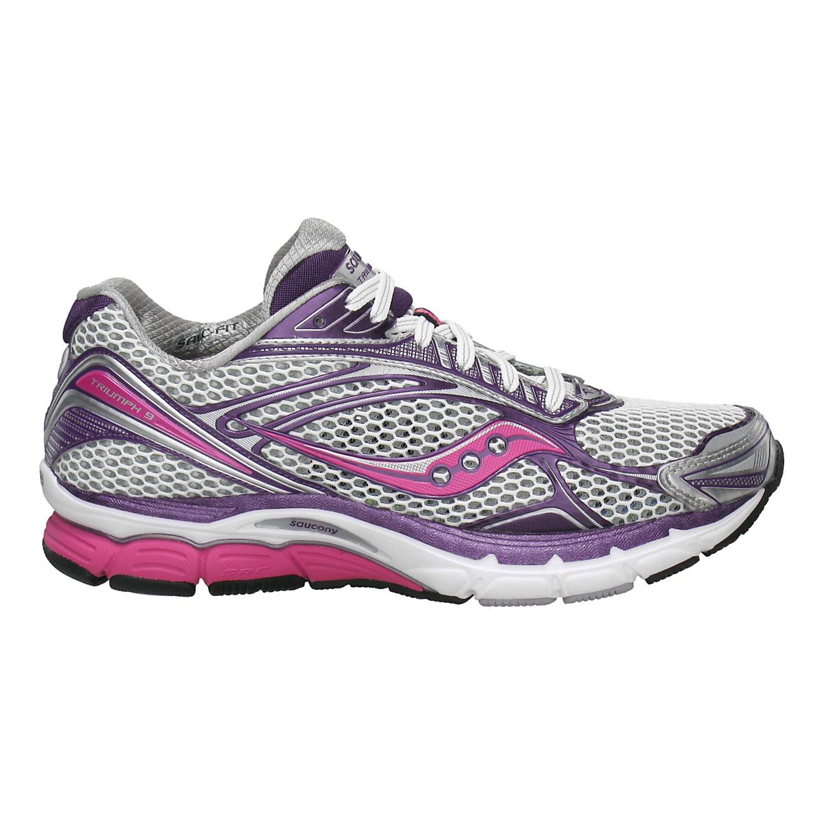 Womens Saucony PowerGrid Triumph 9 Running Shoe at Road Runner Sports
