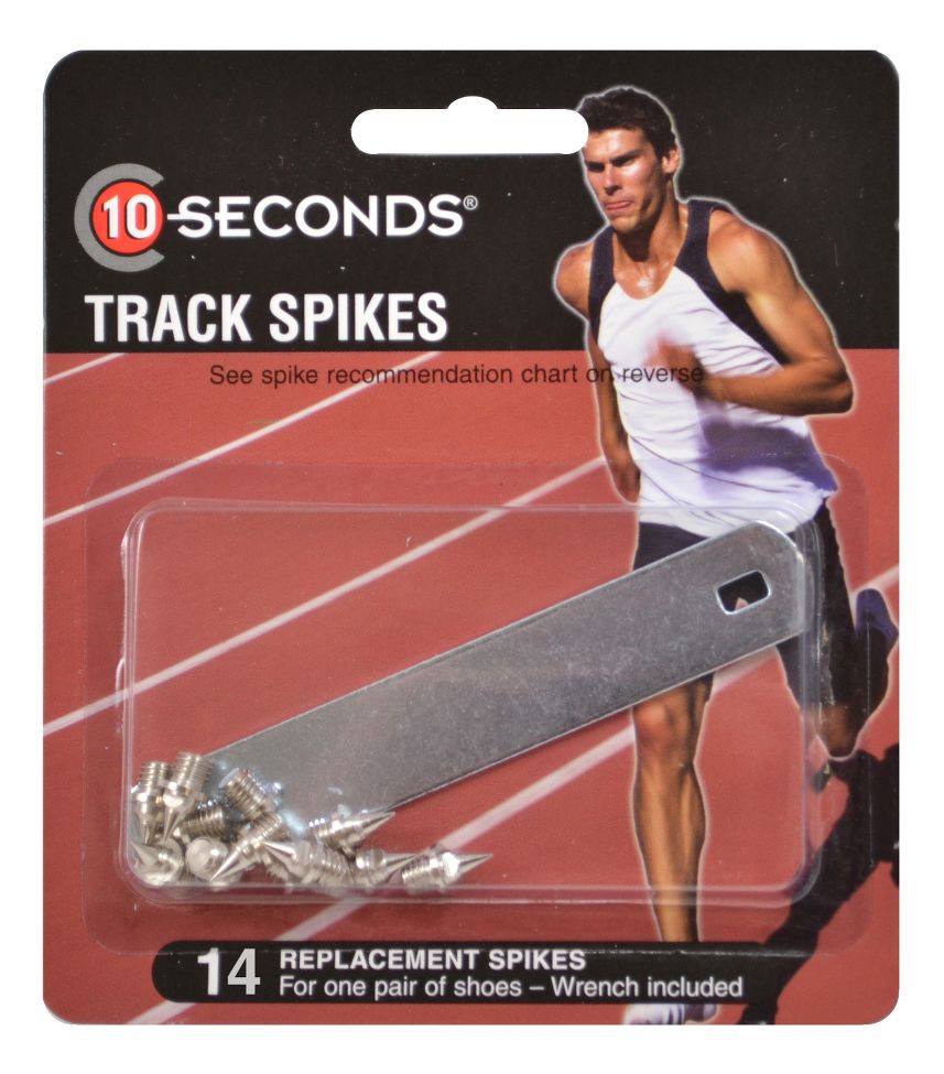 Image of 10 Seconds Track Spikes 3/16" Pyramid 14 pack