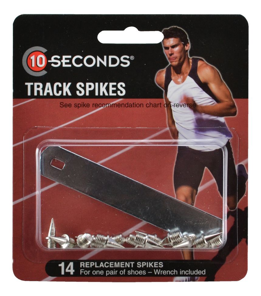 Image of 10 Seconds Track Spikes 3/8" Pyramid (9mm) 14 pack