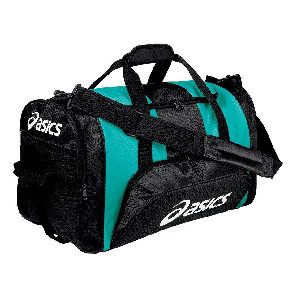 Asics Huddle Duffle Bag Small Teal Black