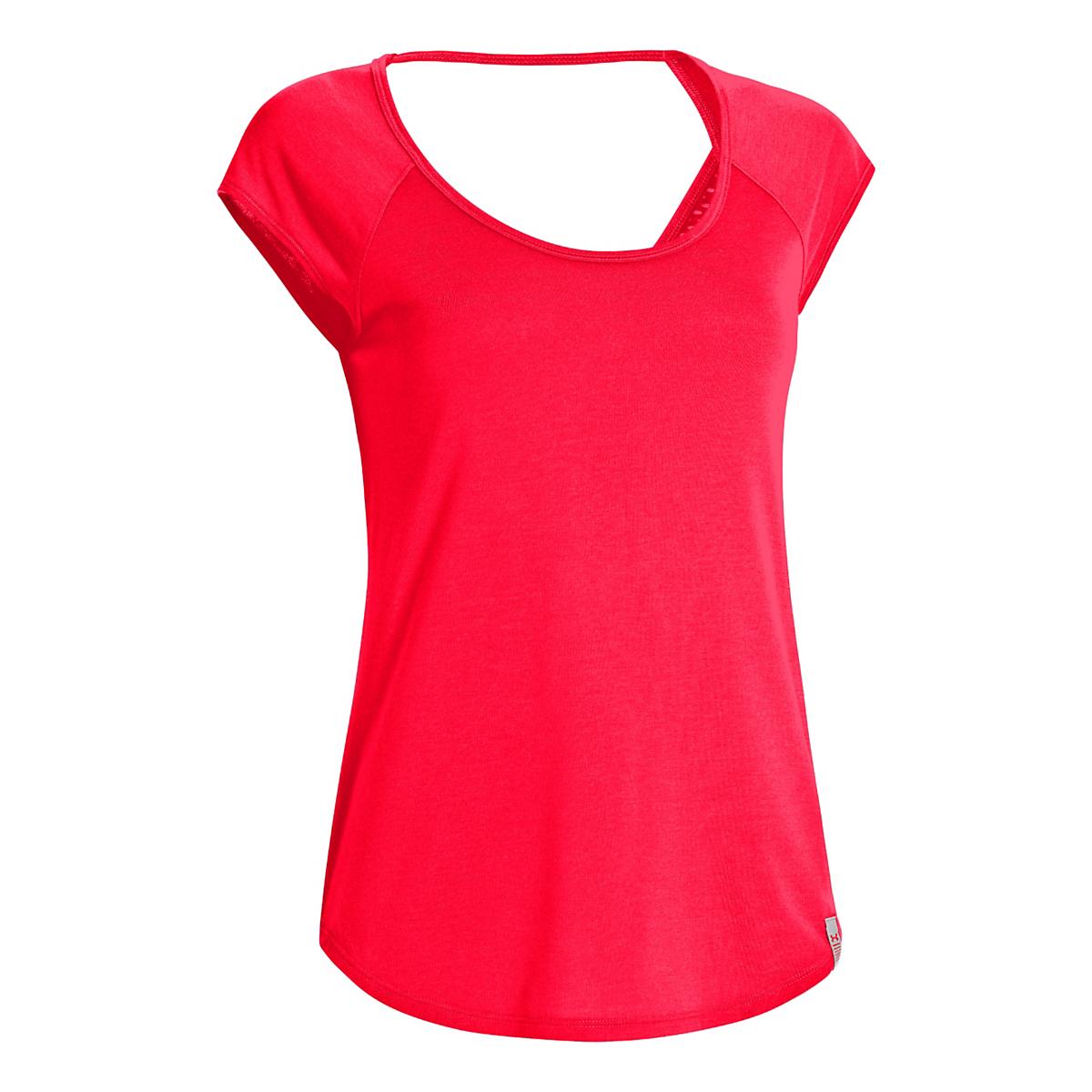 Womens Under Armour UA Fly-By T Short Sleeve Technical Tops at Road ...