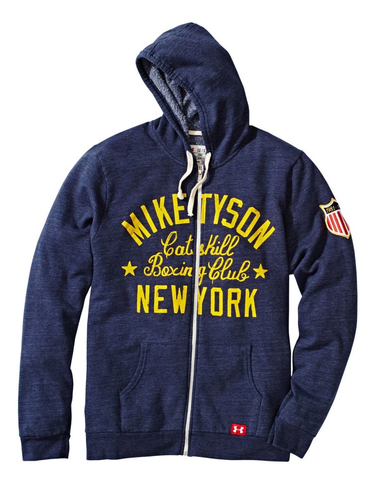 mike tyson under armour sweatshirt