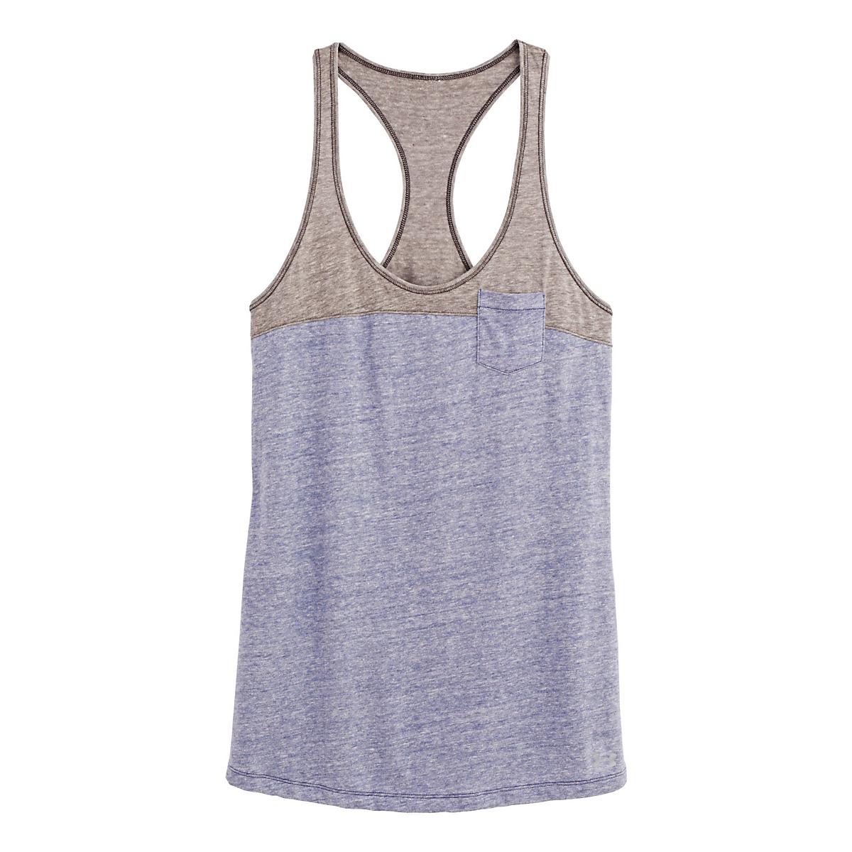 Womens Under Armour UA Charged Cotton Legacy Tanks Technical Tops at ...